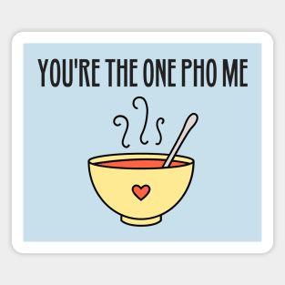 Funny Pho Pun Cute Vietnamese Food Joke Magnet